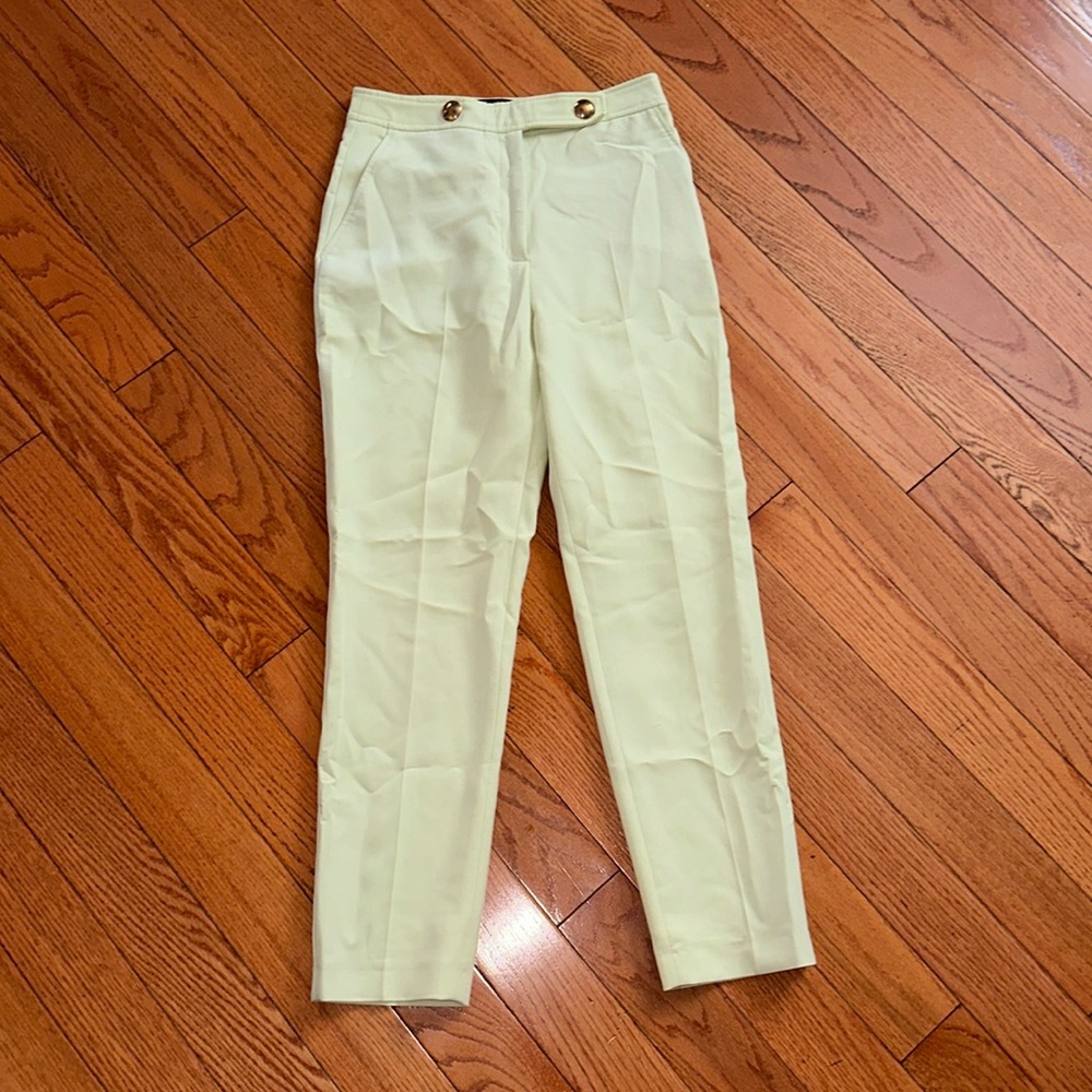 🔥🔥🔥Zara Pastel Green Trousers Pants